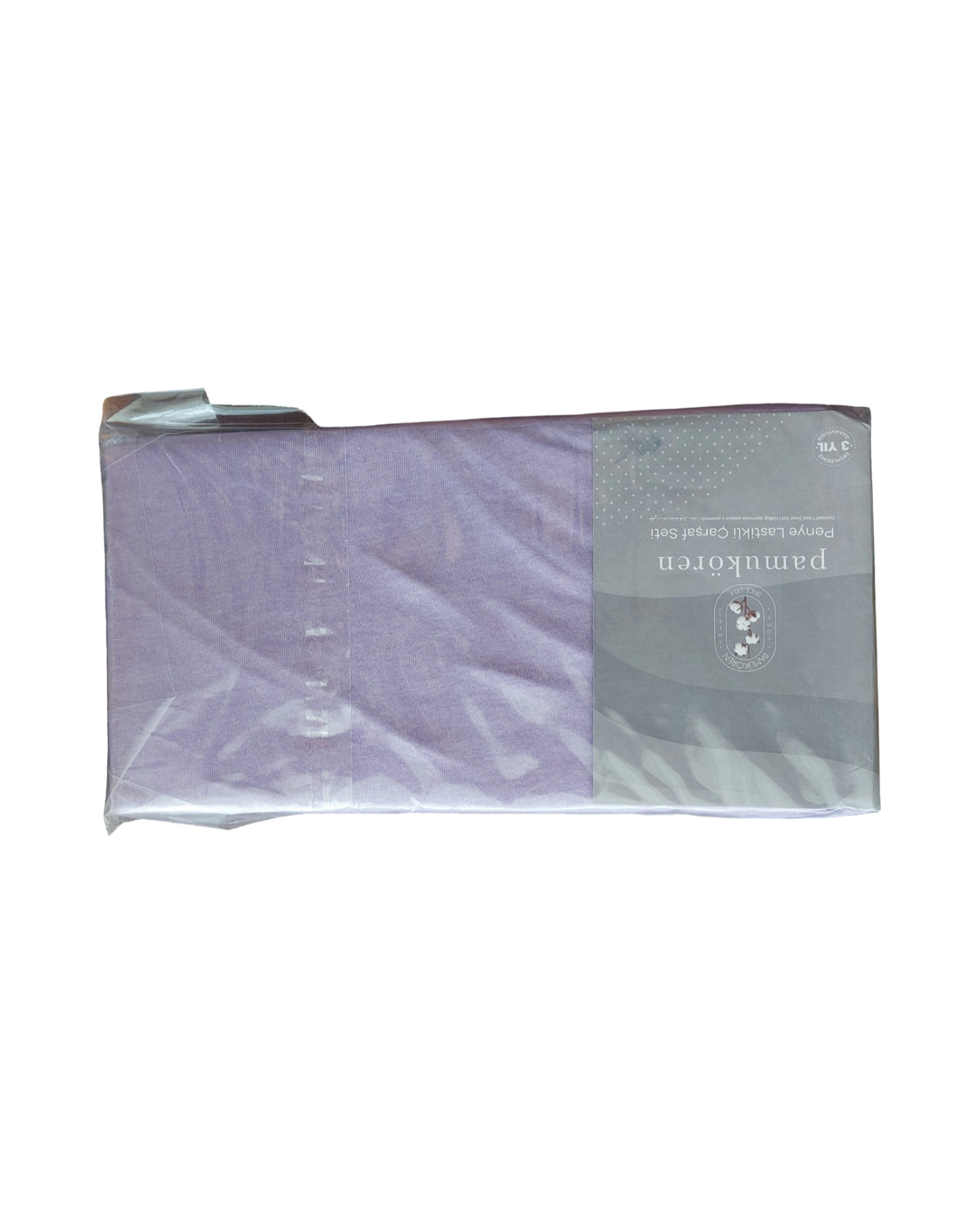 Elastic sheet set with two pillowcases Purple